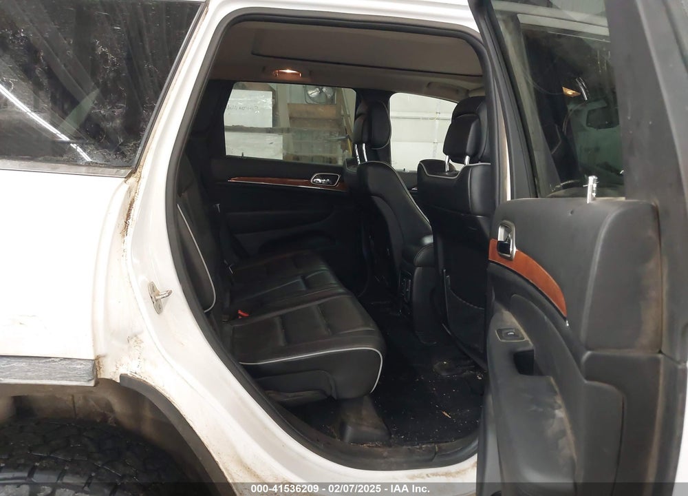 2013 JEEP GRAND CHEROKEE OVERLAND VIN: 1C4RJFCT3DC541951