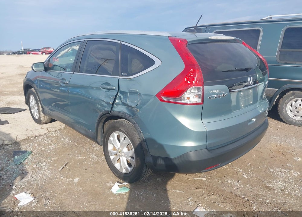 2012 HONDA CR-V EX-L VIN: 2HKRM4H77CH605922