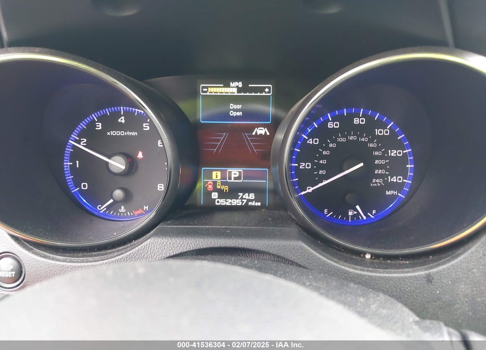 2019 SUBARU OUTBACK 2.5I PREMIUM VIN: 4S4BSAFC5K3322866