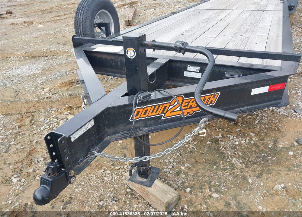 2023 DOWN TO EARTH WOOD DECK CARHAULER VIN: 1XNBC3620P3098876