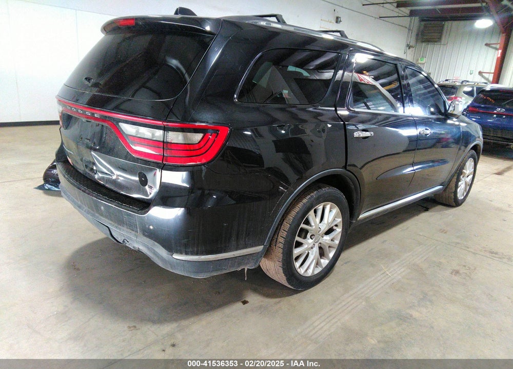2016 DODGE DURANGO SXT VIN: 1C4RDHAG4GC402974