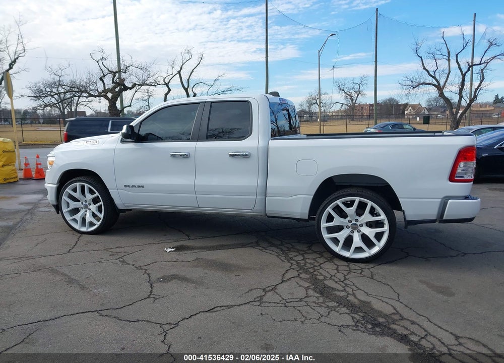 2019 RAM 1500 TRADESMAN 4X4 6'4 BOX VIN: 1C6SRFCTXKN652547