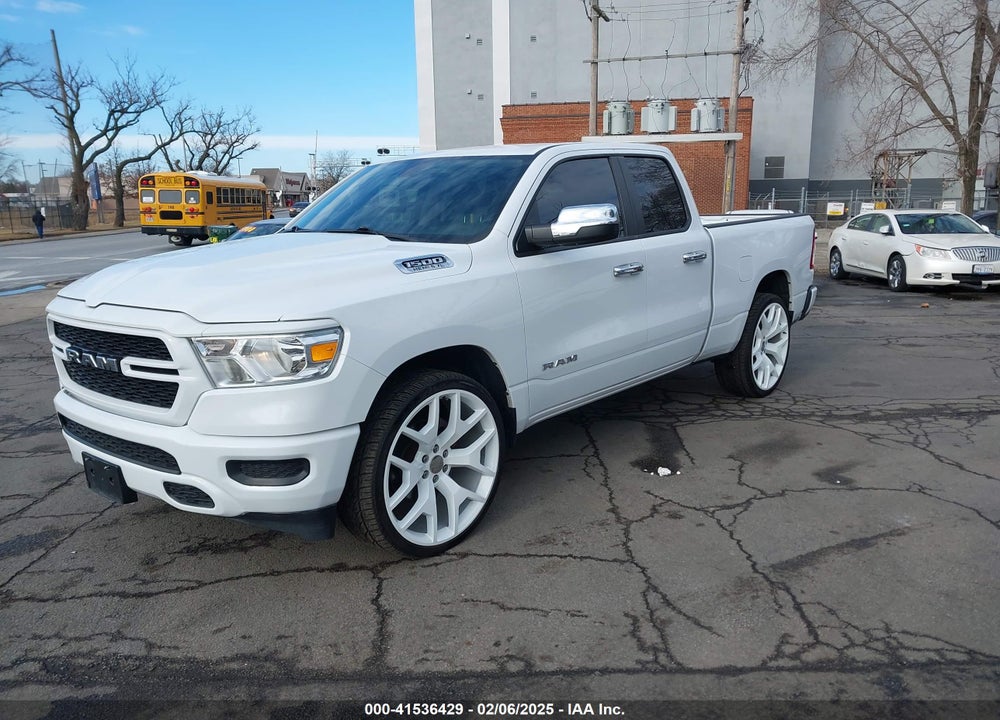 2019 RAM 1500 TRADESMAN 4X4 6'4 BOX VIN: 1C6SRFCTXKN652547