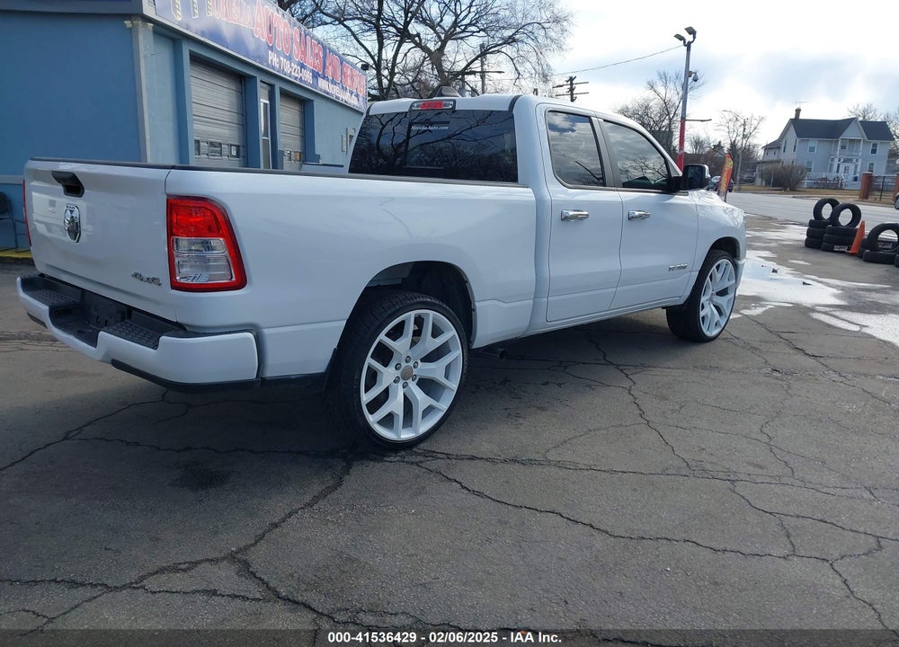 2019 RAM 1500 TRADESMAN 4X4 6'4 BOX VIN: 1C6SRFCTXKN652547