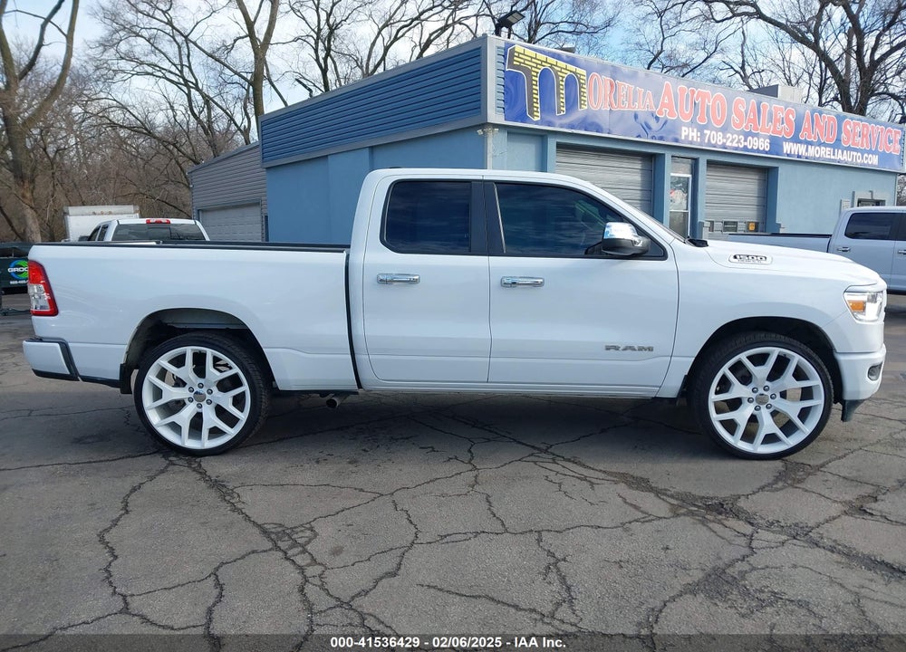 2019 RAM 1500 TRADESMAN 4X4 6'4 BOX VIN: 1C6SRFCTXKN652547