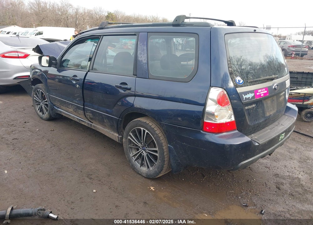 2006 SUBARU FORESTER 2.5X VIN: JF1SG656X6G753948