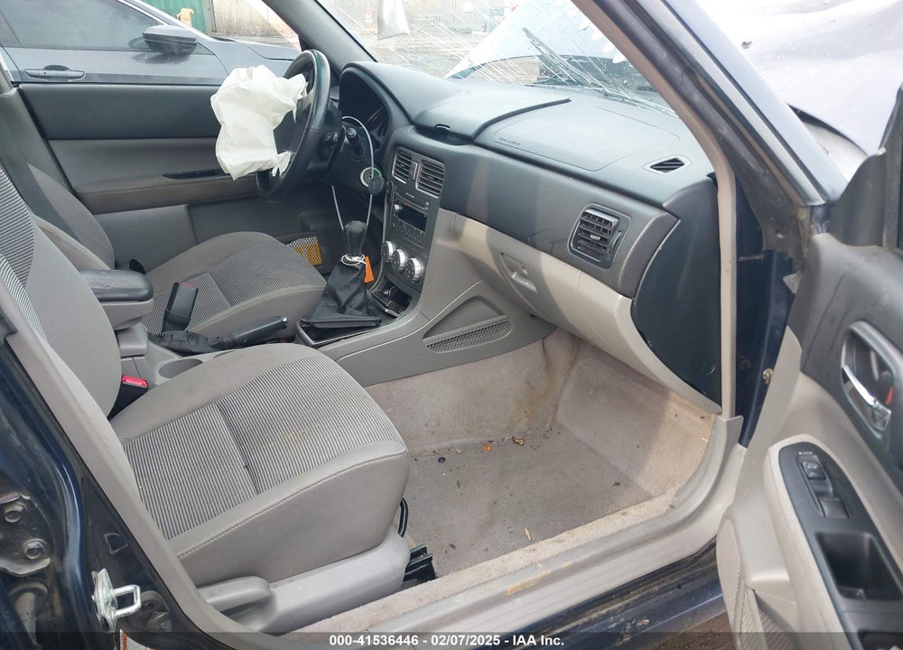 2006 SUBARU FORESTER 2.5X VIN: JF1SG656X6G753948