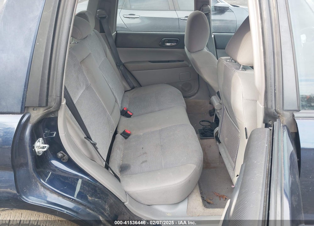 2006 SUBARU FORESTER 2.5X VIN: JF1SG656X6G753948
