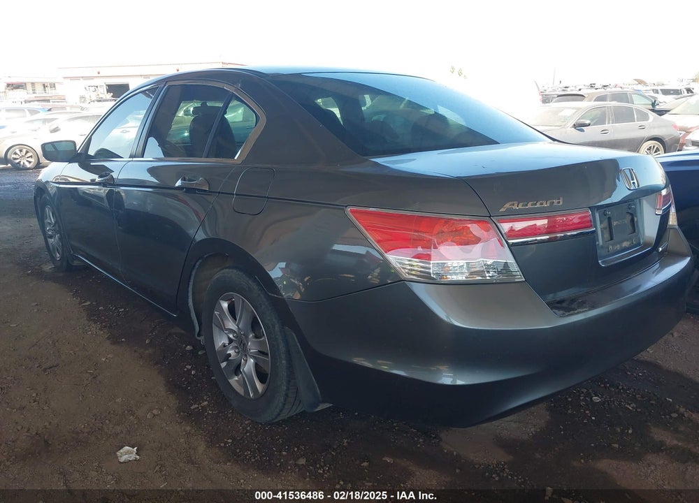 2012 HONDA ACCORD VIN: 1HGCP2F67CA185180
