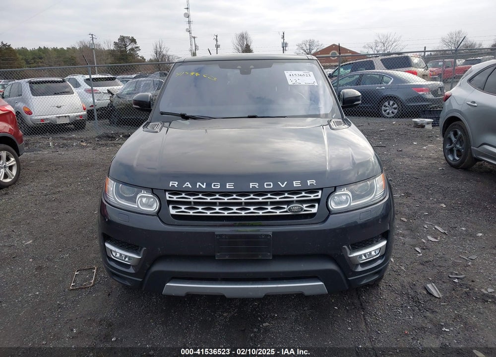 2017 LAND ROVER RANGE ROVER SPORT 3.0L V6 SUPERCHARGED HSE VIN: SALWR2FV5HA130451