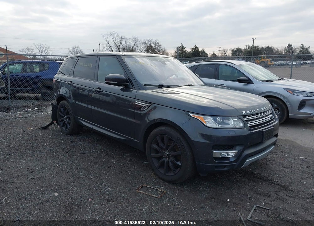 2017 LAND ROVER RANGE ROVER SPORT 3.0L V6 SUPERCHARGED HSE VIN: SALWR2FV5HA130451