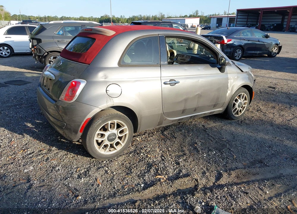 2012 FIAT 500C VIN: 3C3CFFDR2CT360843