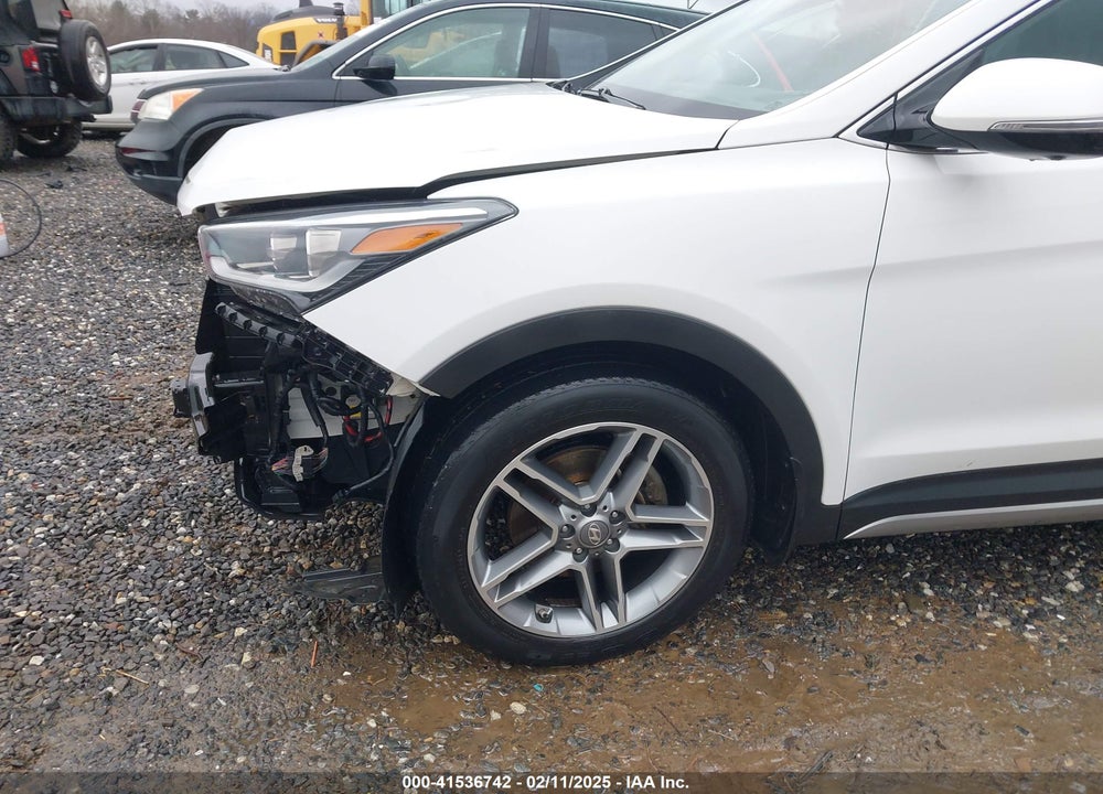2017 HYUNDAI SANTA FE LIMITED ULTIMATE VIN: KM8SRDHFXHU225489