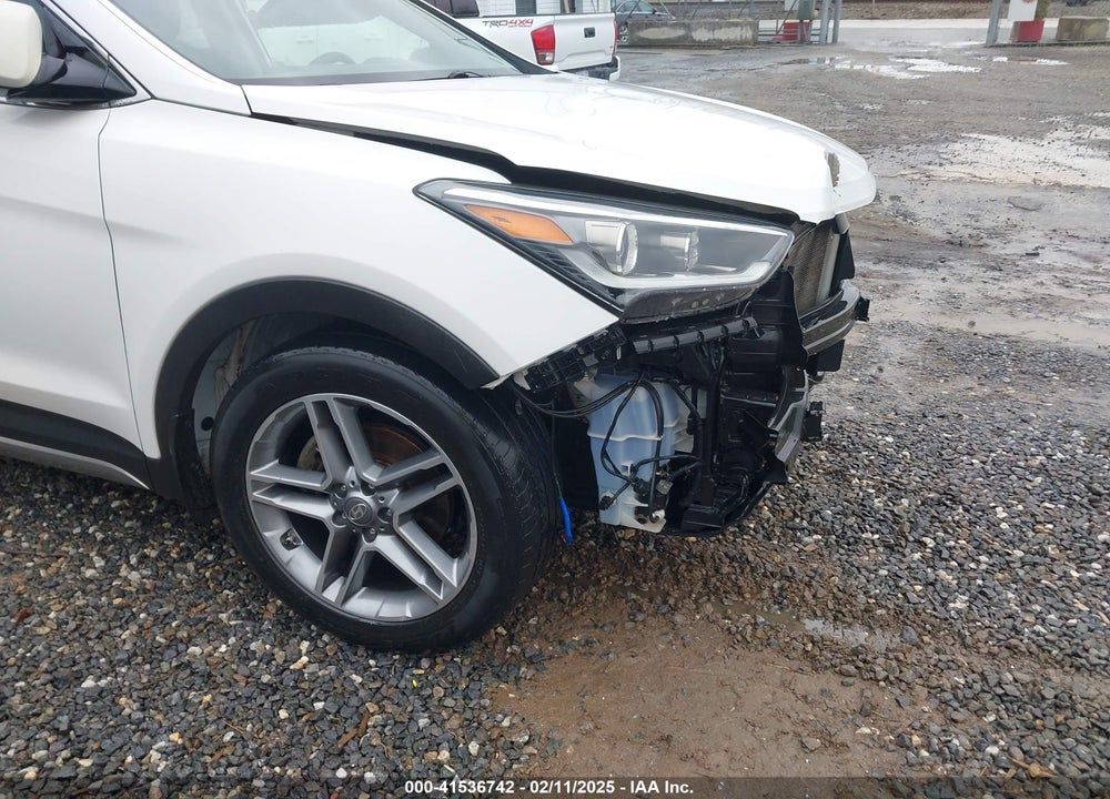2017 HYUNDAI SANTA FE LIMITED ULTIMATE VIN: KM8SRDHFXHU225489