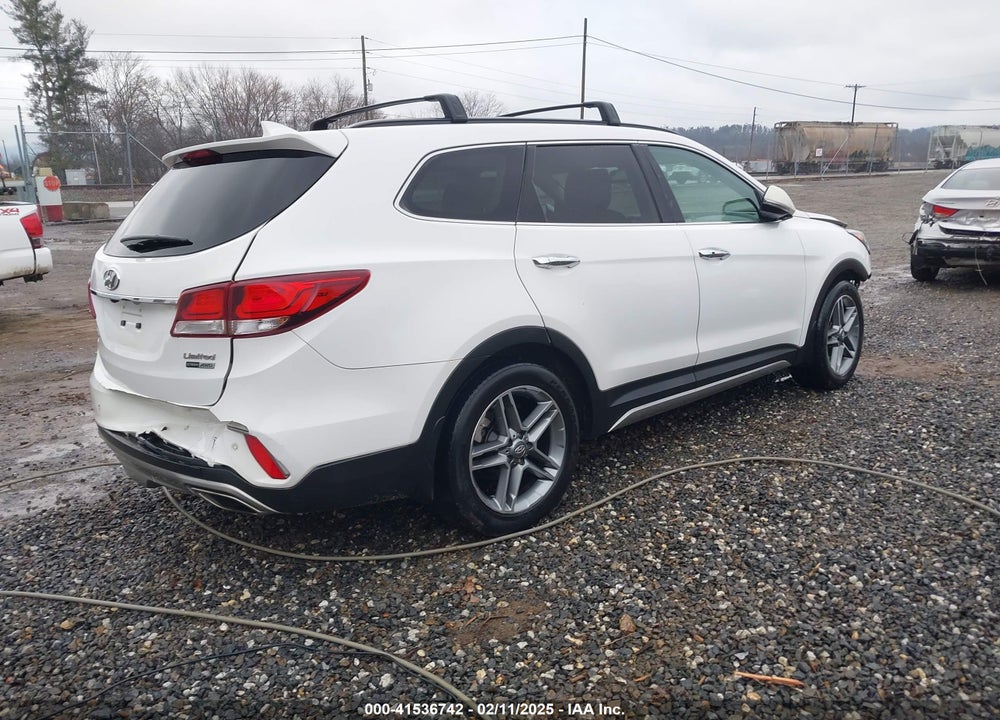 2017 HYUNDAI SANTA FE LIMITED ULTIMATE VIN: KM8SRDHFXHU225489