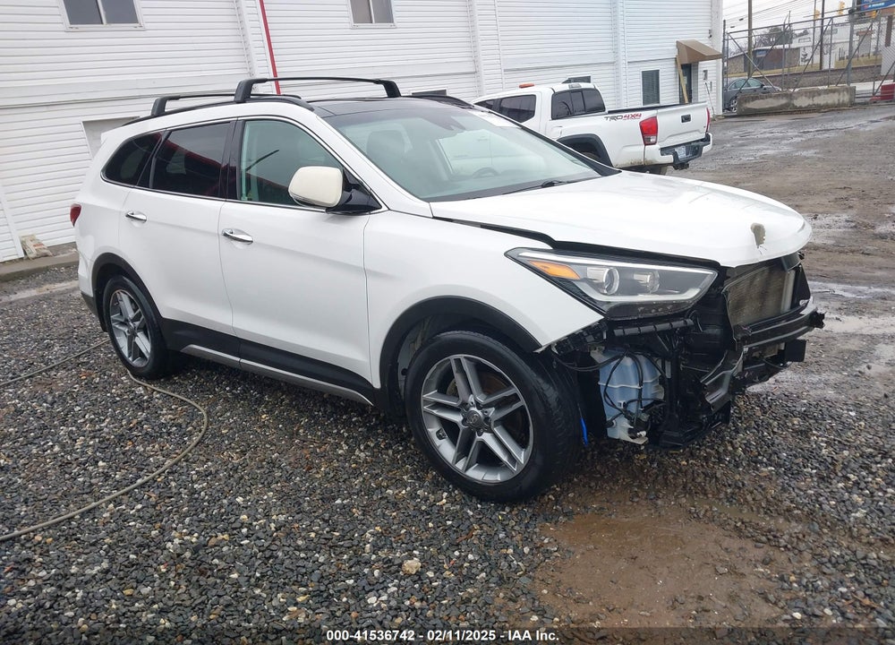 2017 HYUNDAI SANTA FE LIMITED ULTIMATE VIN: KM8SRDHFXHU225489