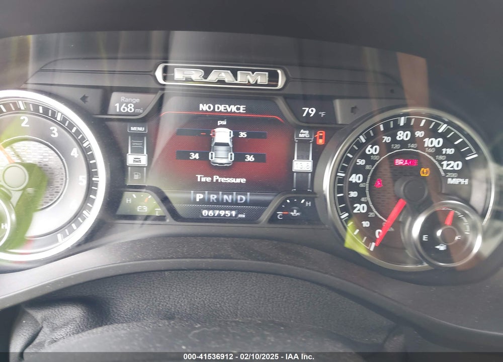 2019 RAM 1500 VIN: 1C6RREJT4KN745964
