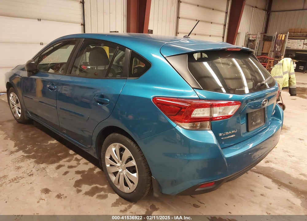 2019 SUBARU IMPREZA 2.0I VIN: 4S3GTAA60K3748604