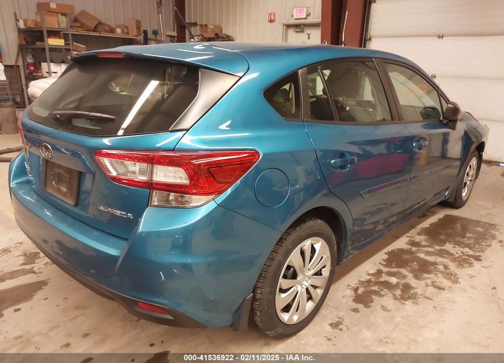 2019 SUBARU IMPREZA 2.0I VIN: 4S3GTAA60K3748604