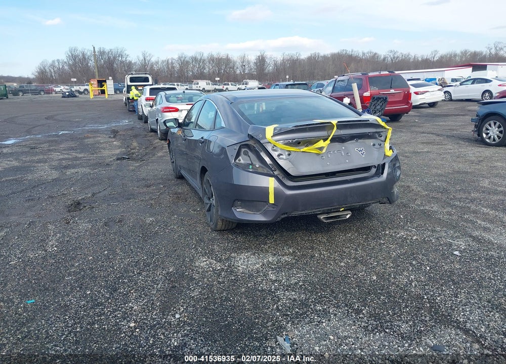2019 HONDA CIVIC VIN: 2HGFC2F89KH503861