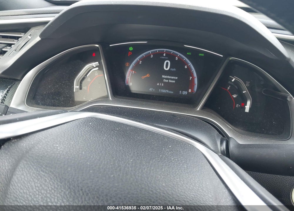 2019 HONDA CIVIC VIN: 2HGFC2F89KH503861