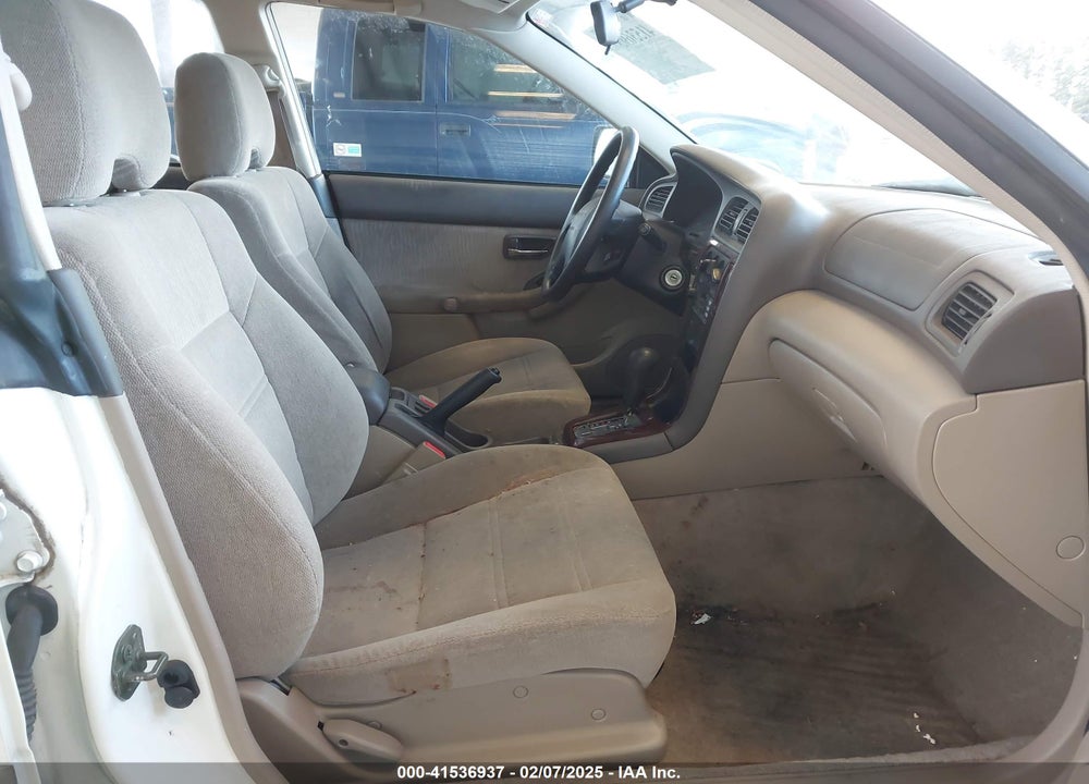 2001 SUBARU OUTBACK VIN: 4S3BH665317657407
