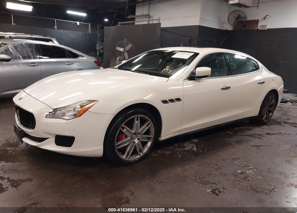 2015 MASERATI QUATTROPORTE VIN: ZAM56RRA5F1130262