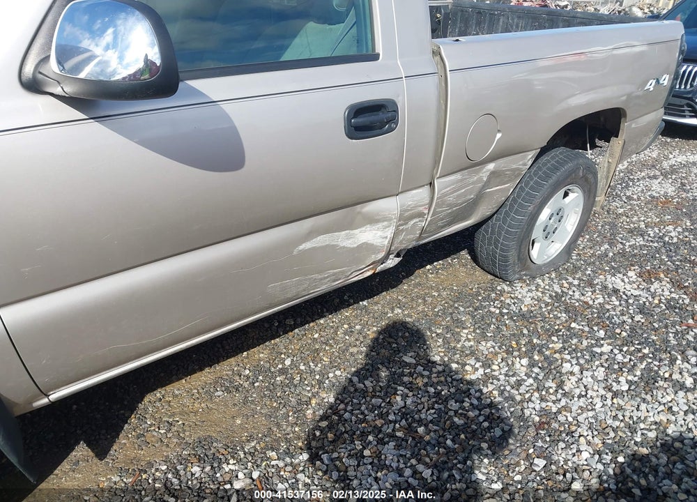 2006 CHEVROLET SILVERADO 1500 WORK TRUCK VIN: 3GCEK14X16G271117