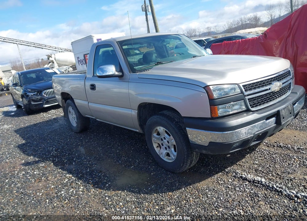 2006 CHEVROLET SILVERADO 1500 WORK TRUCK VIN: 3GCEK14X16G271117