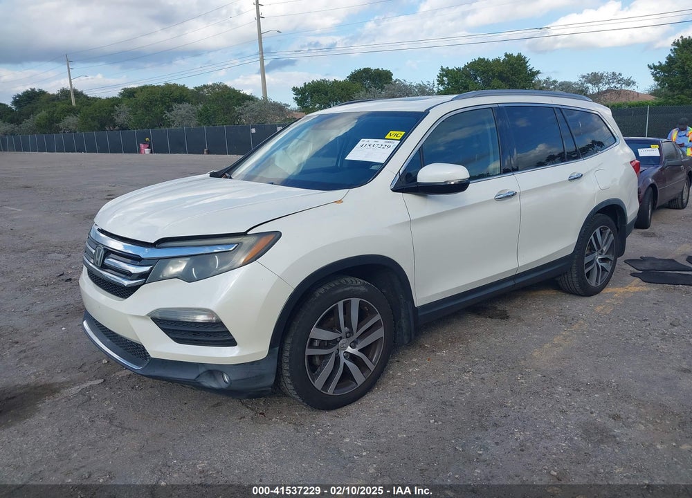 2017 HONDA PILOT ELITE VIN: 5FNYF6H0XHB050023