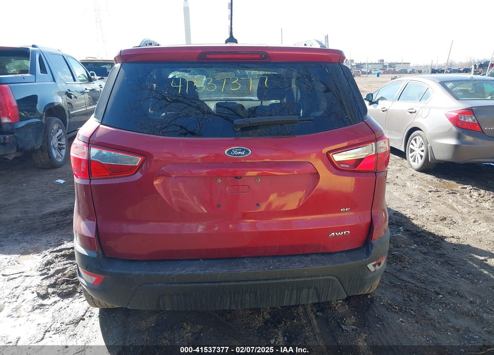 2018 FORD ECOSPORT VIN: MAJ6P1UL2JC215692