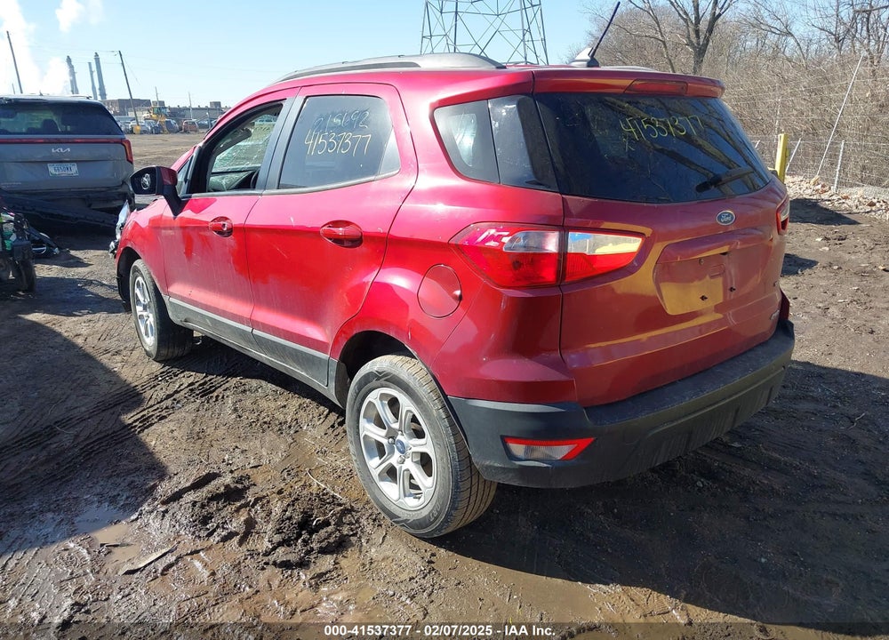 2018 FORD ECOSPORT VIN: MAJ6P1UL2JC215692