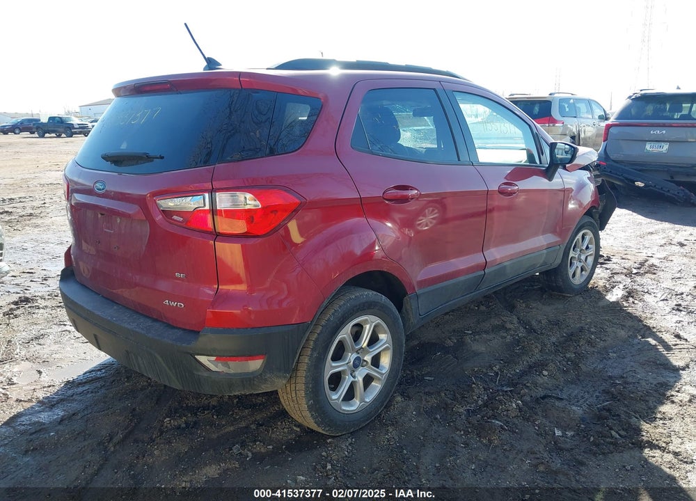 2018 FORD ECOSPORT VIN: MAJ6P1UL2JC215692