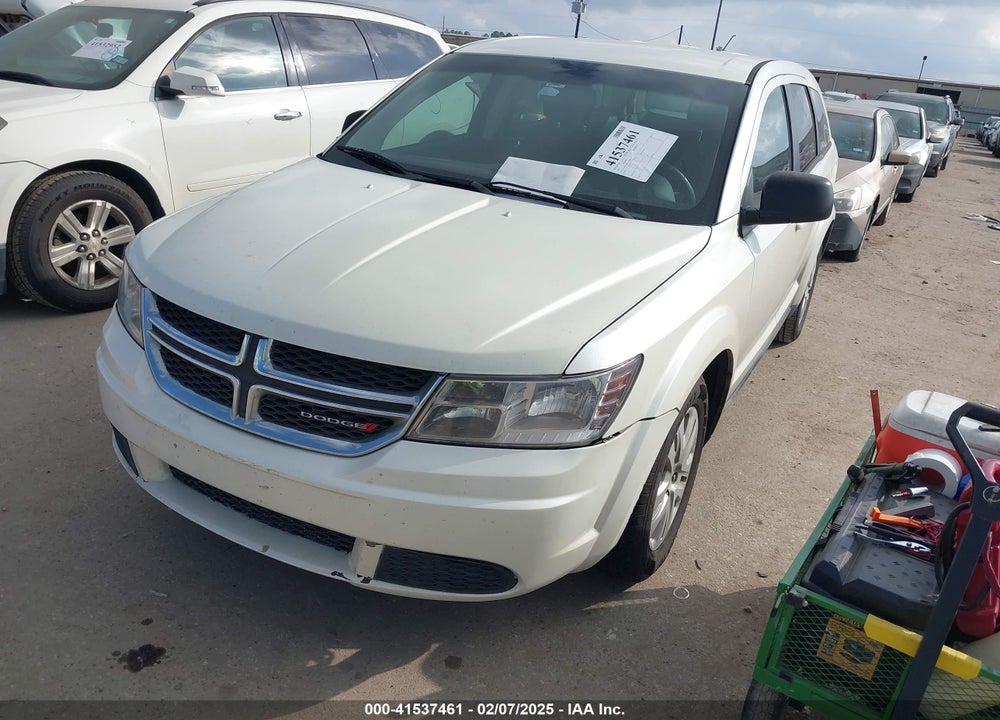2013 DODGE JOURNEY AMERICAN VALUE PKG VIN: 3C4PDCAB8DT713340