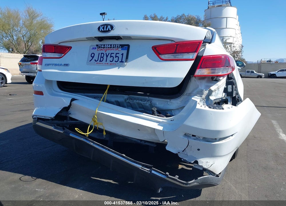 2020 KIA OPTIMA VIN: 5XXGT4L31LG404625