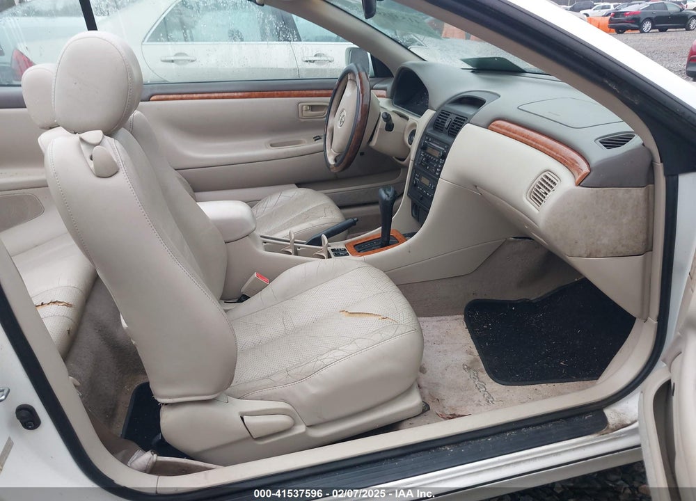 2002 TOYOTA CAMRY SOLARA SLE V6 VIN: 2T1FF22P12C592449
