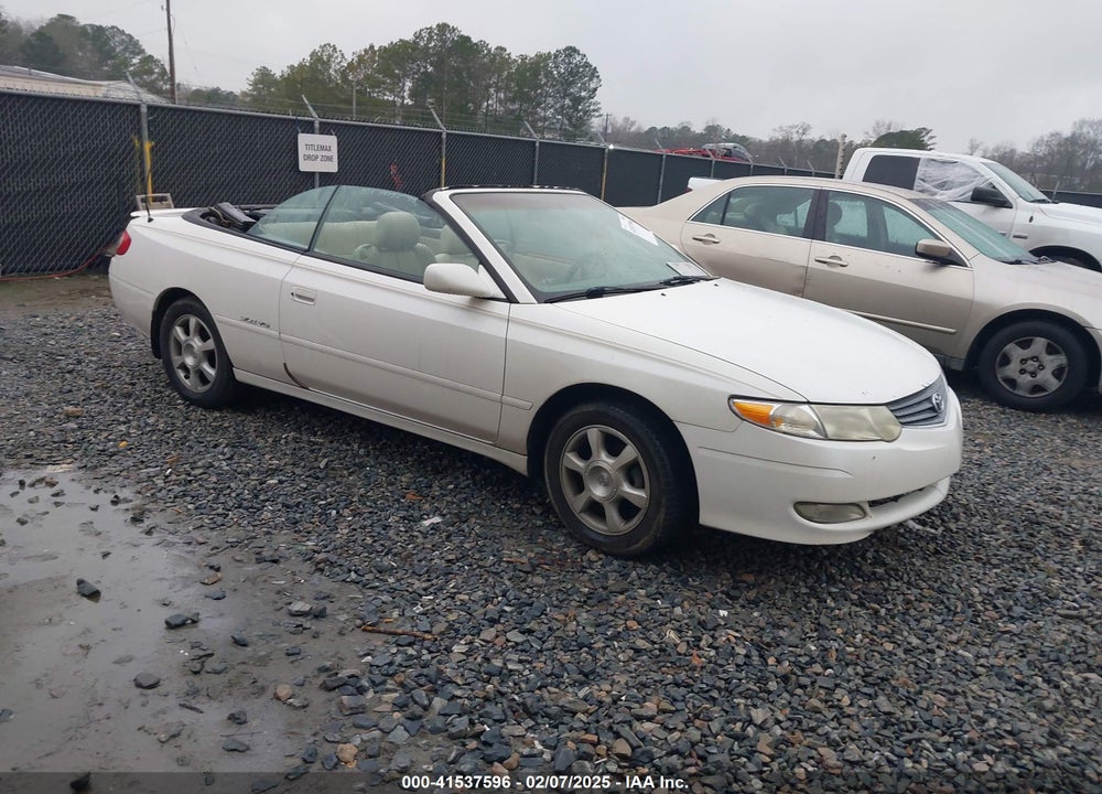 2002 TOYOTA CAMRY SOLARA SLE V6 VIN: 2T1FF22P12C592449