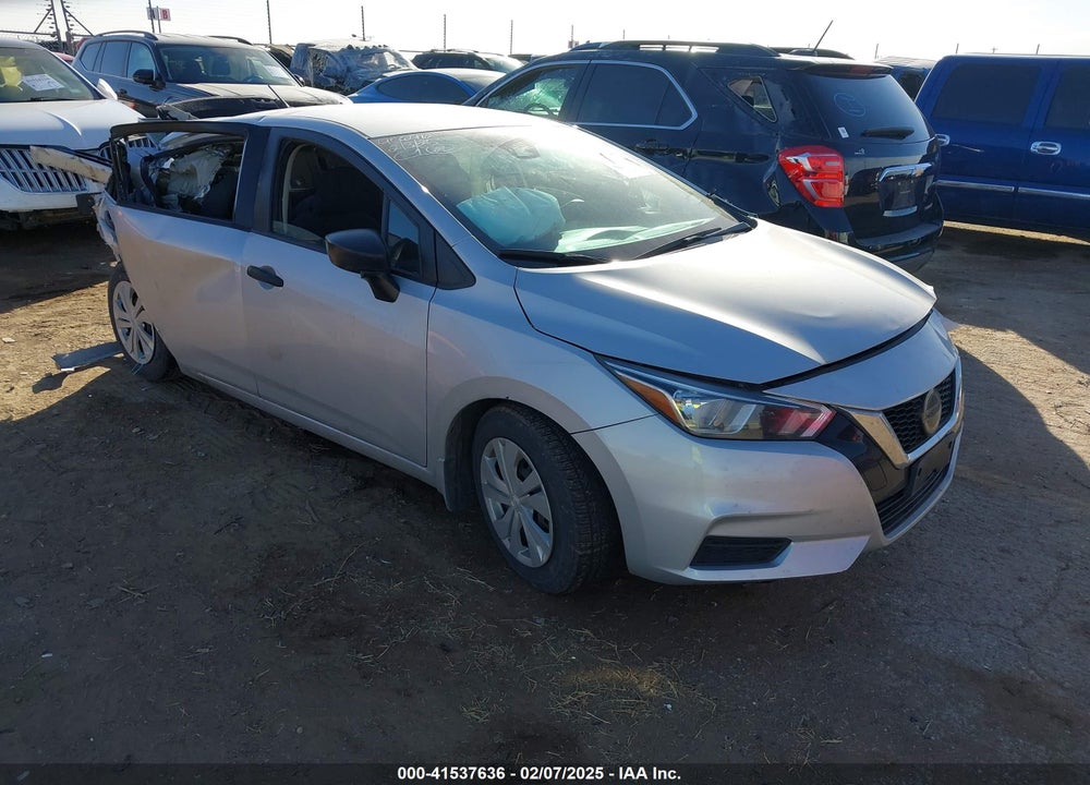 2020 NISSAN VERSA S XTRONIC CVT VIN: 3N1CN8DV1LL882650