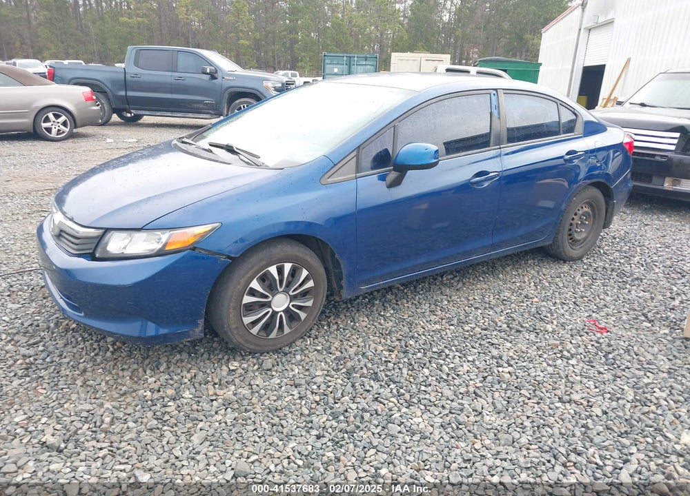 2012 HONDA CIVIC VIN: 2HGFB2F54CH581524