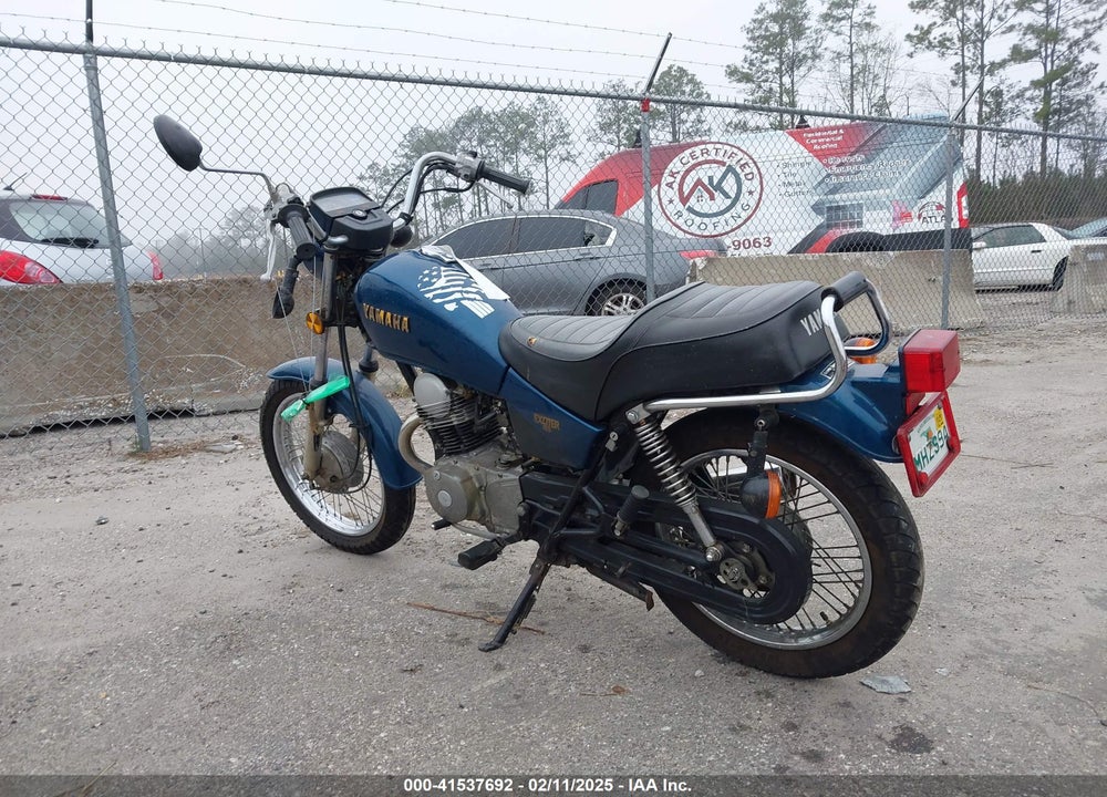 1981 YAMAHA SR185 VIN: JYA5H0001BA001858