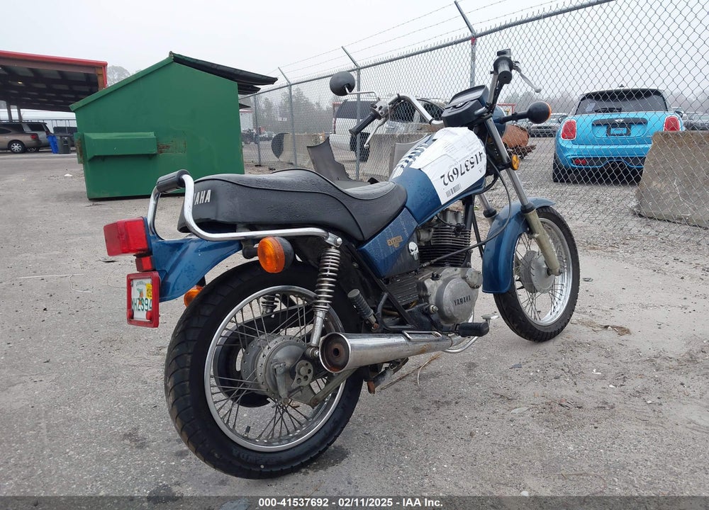1981 YAMAHA SR185 VIN: JYA5H0001BA001858