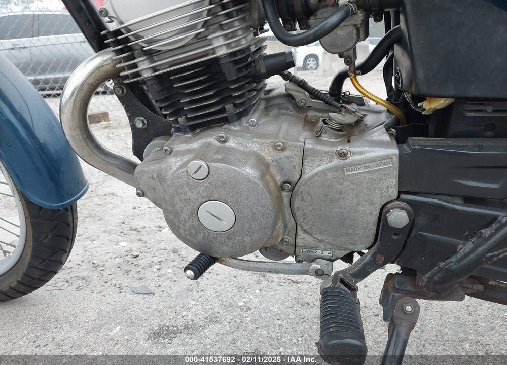 1981 YAMAHA SR185 VIN: JYA5H0001BA001858