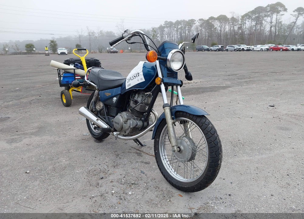 1981 YAMAHA SR185 VIN: JYA5H0001BA001858
