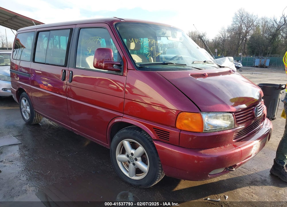 2003 VOLKSWAGEN EUROVAN GLS VIN: WV2KB47083H013778