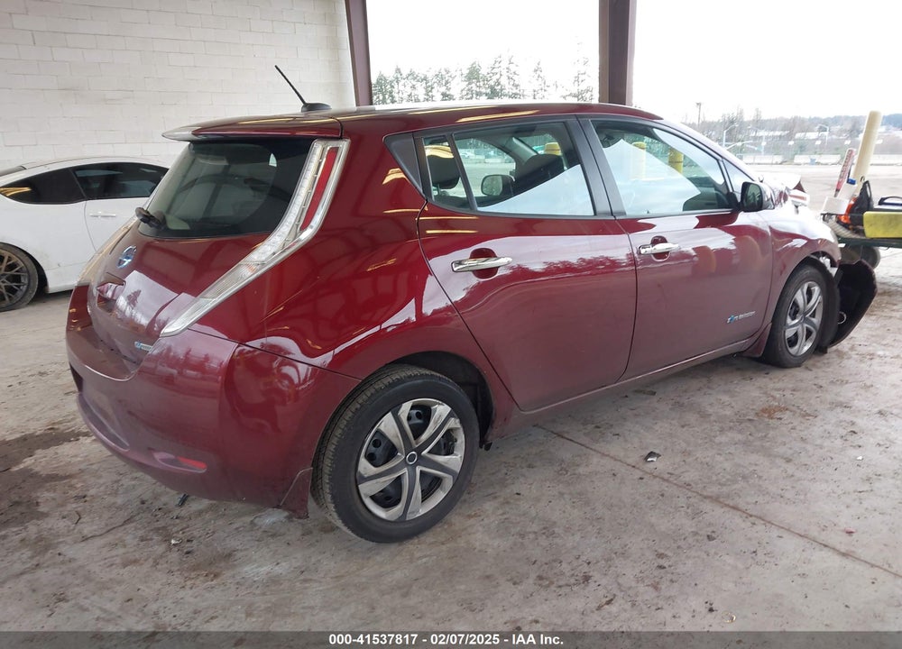 2017 NISSAN LEAF S VIN: 1N4BZ0CP8HC301896