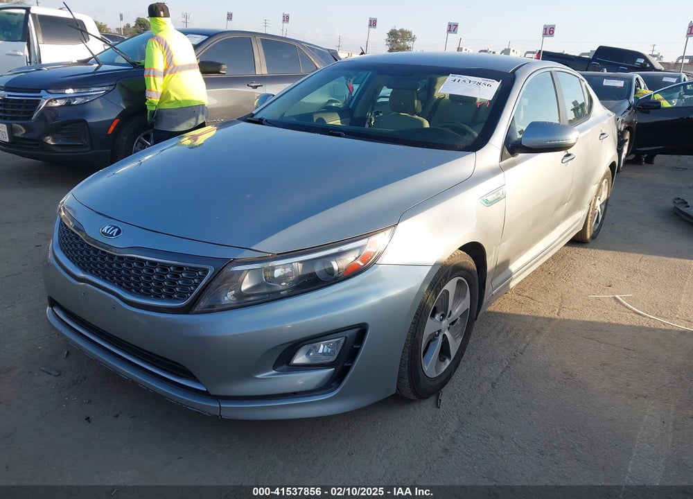 2014 KIA OPTIMA HYBRID VIN: KNAGM4AD4E5070619