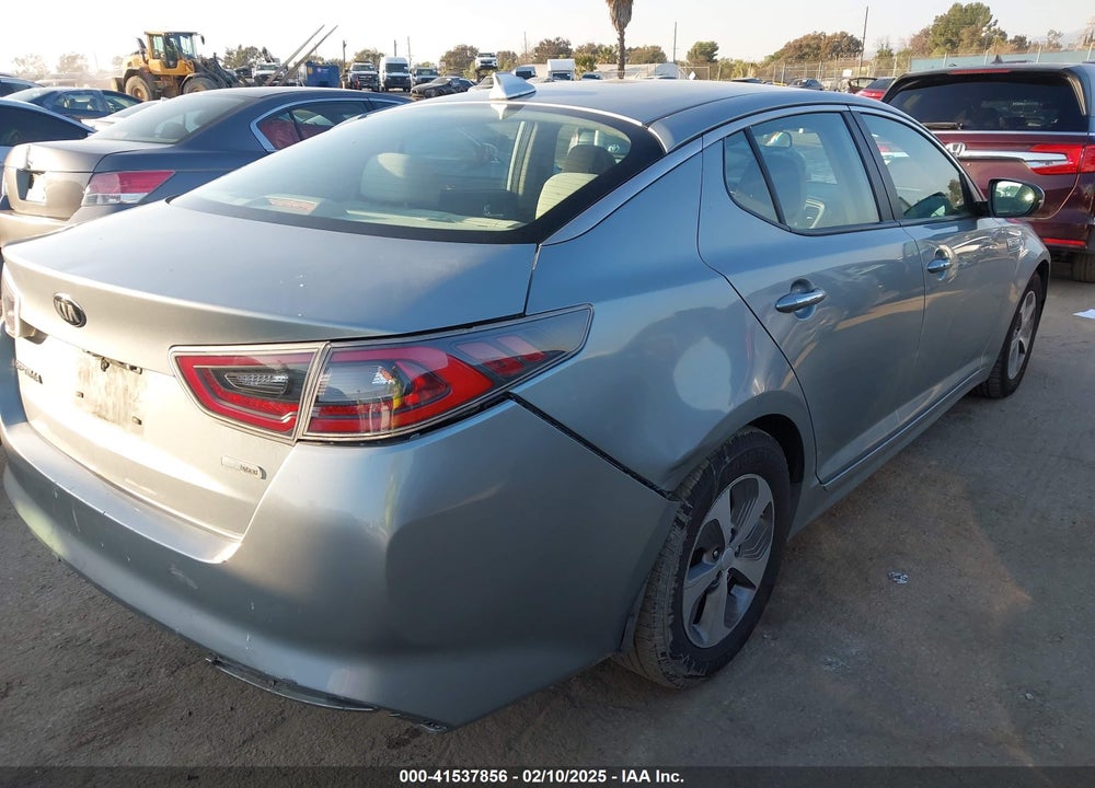2014 KIA OPTIMA HYBRID VIN: KNAGM4AD4E5070619