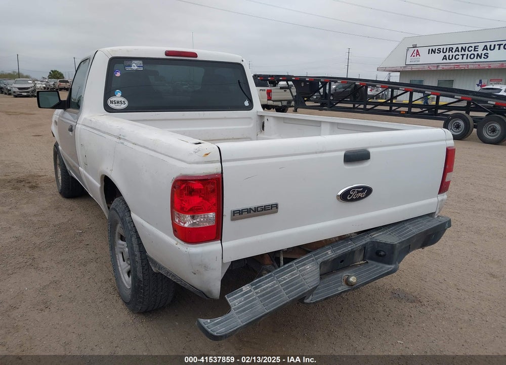 2008 FORD RANGER VIN: 1FTYR10D58PA72493