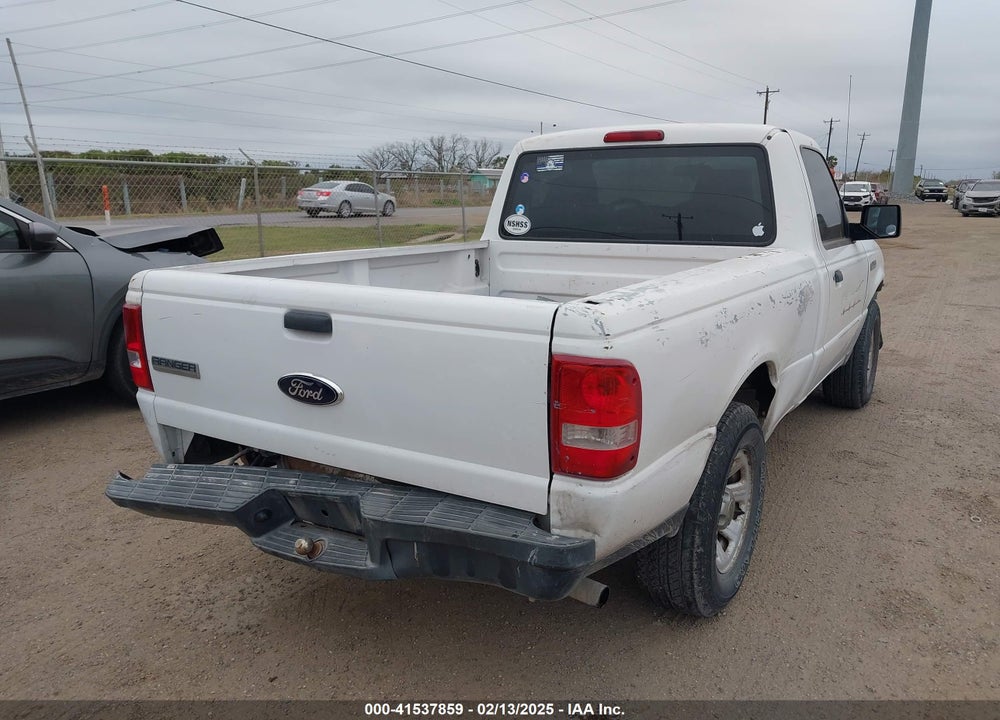 2008 FORD RANGER VIN: 1FTYR10D58PA72493