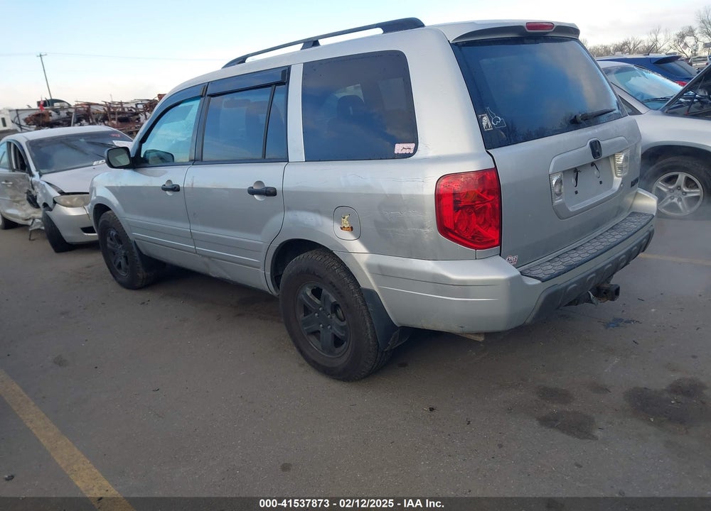 2004 HONDA PILOT EX-L VIN: 2HKYF18654H582766